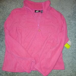 Athletech Pink Quarter-Zip Sweatshirt
